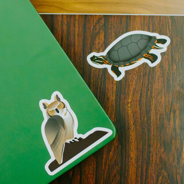 Sticker Sheet-3 Species Along the Bruce Trail Sticker Sheet